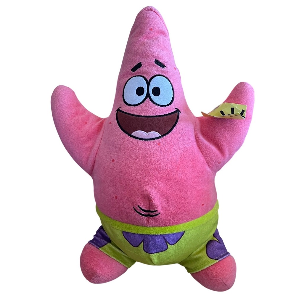 Build a Bear Patrick Star Plush Stuffed Animal Nickelodeon Spongebob Squarepants